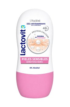 Шариковый дезодорант Lactovit Sensitive, 50 мл