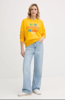 Детская хлопковая кофта United Colors of Benetton x Stranger Things