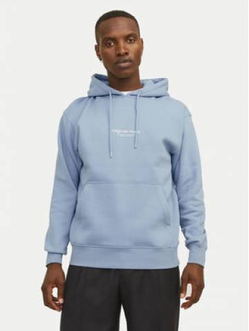 Jack&Jones Світшот Vesterbro 12241687 Голубий Relaxed Fit Jack&Jones Світшот Vesterbro 12241687 Голубий Relaxed Fit