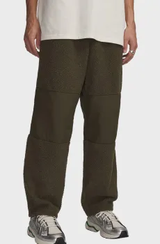 Мужские оливковые спортивные брюки High Pile Оливковый M Under Armour 6007056-308