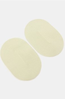 Плетені підставки для столу, комплект 2 шт. - блідо-зелений