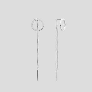 Серебряные серьги Minimal E7347 Серебряные серьги Minimal E7347