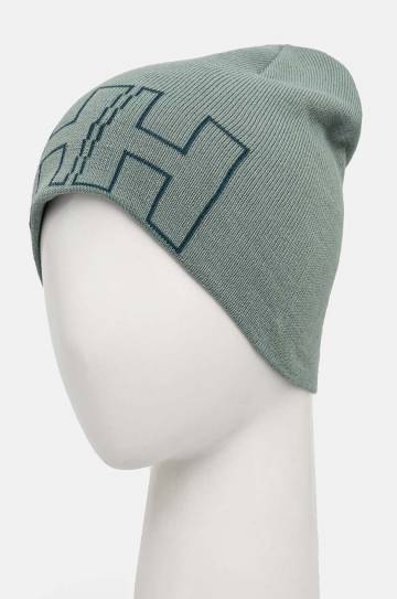 Шапка Helly Hansen цвет зелёный Шапка Helly Hansen цвет зелёный