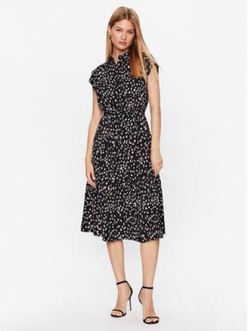DKNY Повсякденна сукня DD3E2039 Чорний Regular Fit DKNY Повсякденна сукня DD3E2039 Чорний Regular Fit