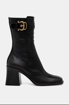 Кожаные полусапожки Pollini