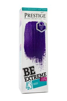 Оттеночный бальзам для волос Vips Prestige Be Extreme 43 Индиго, 100 мл