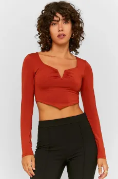 Женский красный топ Красный M Tally Weijl STSPELLUCIA