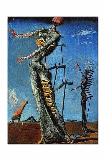 Репродукция Salvador Dali, Płonąca żyrafa 40x50 cm Репродукция Salvador Dali, Płonąca żyrafa 40x50 cm