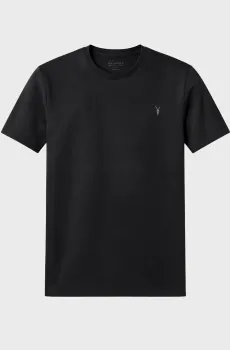 Мужская черная футболка BRACE CREW Черный M AllSaints M030JB