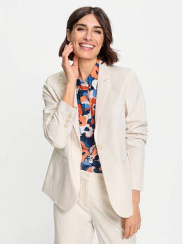 Olsen Піджак 15001420 Écru Regular Fit Olsen Піджак 15001420 Écru Regular Fit