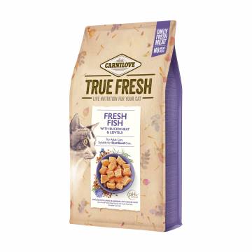 Сухой корм для взрослых кошек Carnilove True Fresh Fish с рыбой, 1.8 кг Сухой корм для взрослых кошек Carnilove True Fresh Fish с рыбой, 1.8 кг