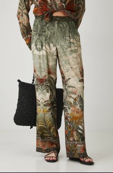 Брюки с примесью льна Medicine