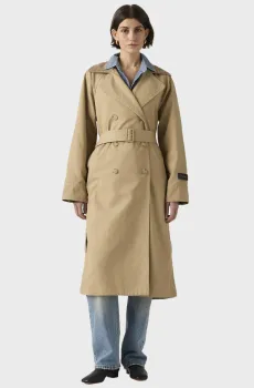 Женский бежевый тренч Бежевый S Levi’s® 005AP;0003