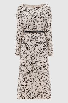 Белое платье PIROGHE в горох