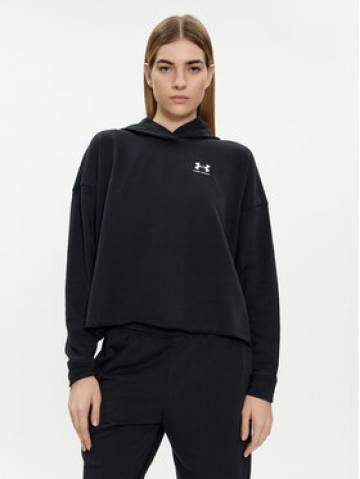 Under Armour Світшот Ua Rival Terry Os Hoodie 1382736-001 Чорний Loose Fit Under Armour Світшот Ua Rival Terry Os Hoodie 1382736-001 Чорний Loose Fit