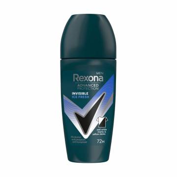 Шариковый антиперспирант Rexona Men Advanced Protection 72H Invisible Ice Fresh мужской, 50 мл Шариковый антиперспирант Rexona Men Advanced Protection 72H Invisible Ice Fresh мужской, 50 мл