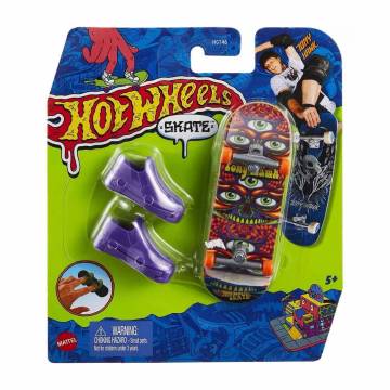 Игровой набор Hot Wheels Скейт и обувь для пальчиков, Tantrum, фиолетовый, от 5 лет (HGT46) Игровой набор Hot Wheels Скейт и обувь для пальчиков, Tantrum, фиолетовый, от 5 лет (HGT46)