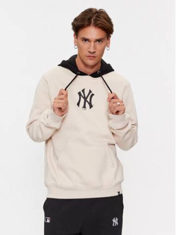 47 Brand Світшот New York Yankees BB017PEMTCB601204BN Écru Regular Fit 47 Brand Світшот New York Yankees BB017PEMTCB601204BN Écru Regular Fit