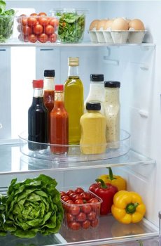 Обертовий піднос для холодильника - clear