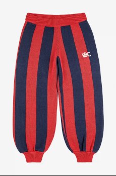 Детские хлопковые брюки Bobo Choses Striped