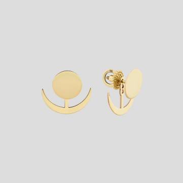 Золотые серьги Minimal с325-ж Золотые серьги Minimal с325-ж