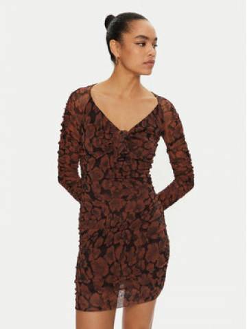 PINKO Повсякденна сукня Ribolla 103298 A1RB Коричневий Slim Fit PINKO Повсякденна сукня Ribolla 103298 A1RB Коричневий Slim Fit
