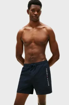 Мужские темно-синие плавательные шорты MEDIUM DRAWSTRING Синий XL Tommy Hilfiger UM0UM03748