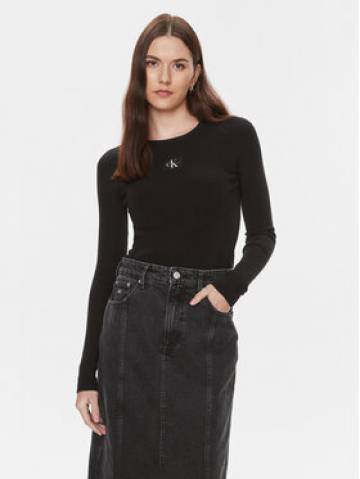 Calvin Klein Jeans Светр Variegated J20J223233 Чорний Slim Fit Calvin Klein Jeans Светр Variegated J20J223233 Чорний Slim Fit