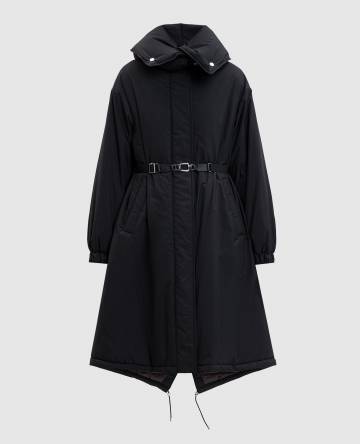 Черный пуховик ENEIDA Черный пуховик ENEIDA