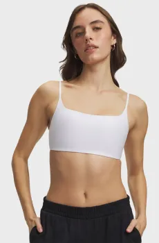 Женский белый топ Open Back Bralette-WHT Белый M Under Armour 6011153-100