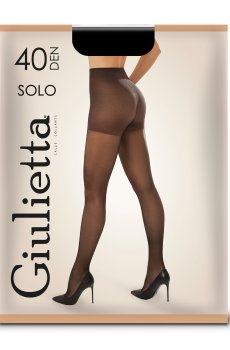 Колготки женские Giulietta Solo New, 40 DEN, Nero, размер 2