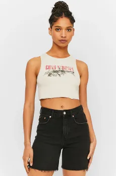 Женский бежевый топ Бежевый M Tally Weijl SSLCOROISINL