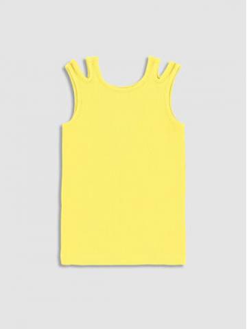 Coccodrillo Топ WC3143302JGK Жовтий Regular Fit Coccodrillo Топ WC3143302JGK Жовтий Regular Fit