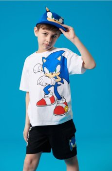 Футболка Sonic the Hedgehog - білий