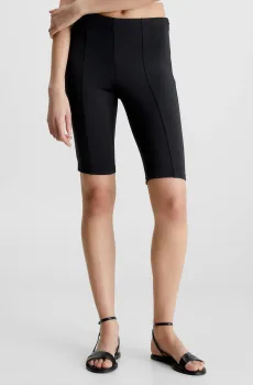 Женские черные велосипедки TECHNICAL KNIT BIKE SHORTS Черный 36 Calvin Klein K20K205256