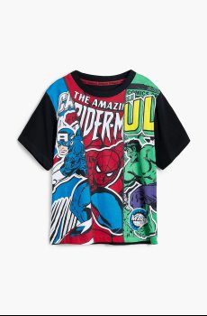 Детская хлопковая футболка Desigual x Marvel