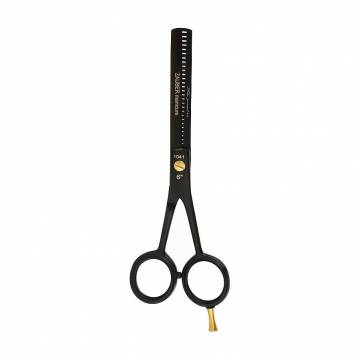 Парикмахерские ножницы Zauber односторонние, черные, 6 см, 1 шт (1041-6)
