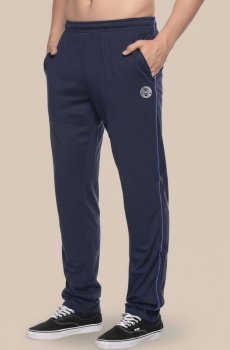 MOUNTAIN COLOURS Men Regular Fit Brand Logo Training Track Pants