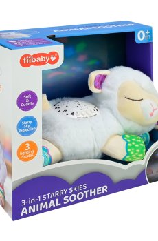Детский ночник-проектор Shantou Jinxing Овечка, с музыкой, 18*16*31 см, с рождения (H11)