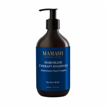 Активный шампунь-терапия для волос Mamash Hair Filler Therapy Shampoo с мультивитаминным комплексом в липосомах, 300 мл Активный шампунь-терапия для волос Mamash Hair Filler Therapy Shampoo с мультивитаминным комплексом в липосомах, 300 мл
