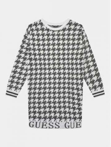 Guess Трикотажна сукня J3BK04 Z3AH0 Білий Regular Fit Guess Трикотажна сукня J3BK04 Z3AH0 Білий Regular Fit