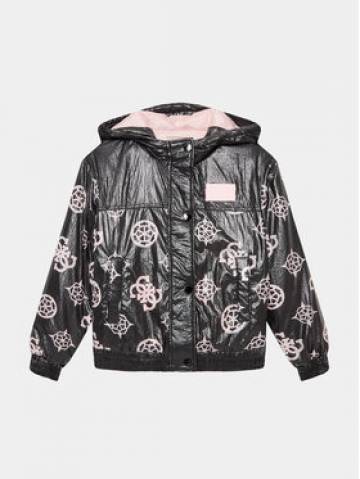 Guess Демісезонна куртка J3YL08 WFJY0 Чорний Regular Fit Guess Демісезонна куртка J3YL08 WFJY0 Чорний Regular Fit