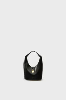 Женская черная сумка STONE LOCK Черный ONESIZE Calvin Klein LV04K3176G