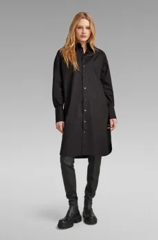 Женское черное платье Long Черный S G-Star RAW D23600,D308