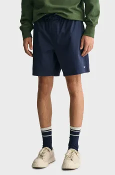 Мужские темно-синие шорты DRAWSTRING LOGO Синий M Gant 205075