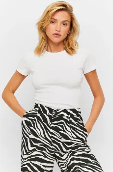 Женский белый топ Белый S Tally Weijl STSCOORIO2