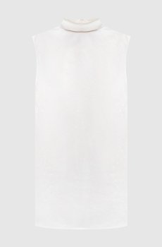 Белый топ Taryn в узор