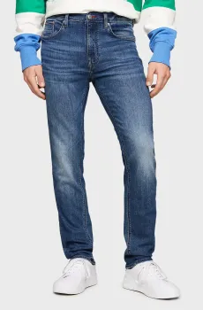 Мужские темно-синие джинсы DENTON TH STR DIEGO Синий 34-32 Tommy Hilfiger MW0MW34699