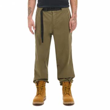 Cropp - Штани з ременем - оливковий Cropp - Штани з ременем - оливковий