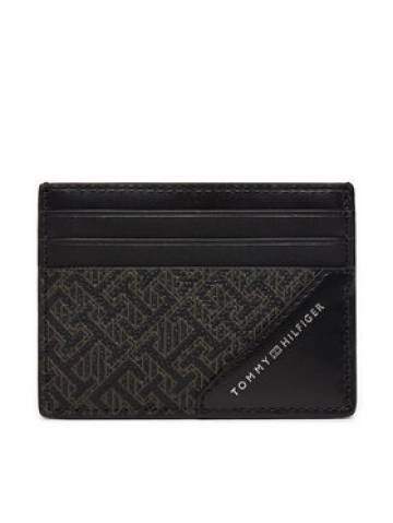Tommy Hilfiger Чохол для кредиток Monogram AM0AM12786 Чорний Tommy Hilfiger Чохол для кредиток Monogram AM0AM12786 Чорний